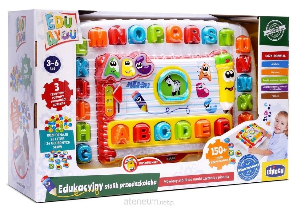CHICCO EDU PIERWSZY STOLIK PRZEDSZKOLAKA
