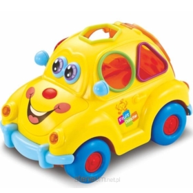 ZABAWNE AUTKO Z MUZYKĄ I ŚWIATŁEM