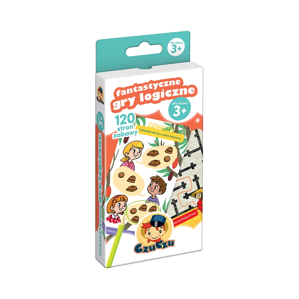 CZUCZU FANTASTYCZNE GRY LOGICZNE 3+