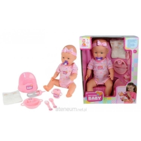 LALKA BOBAS NEW BORN NOCNIK/ SIKAJACA