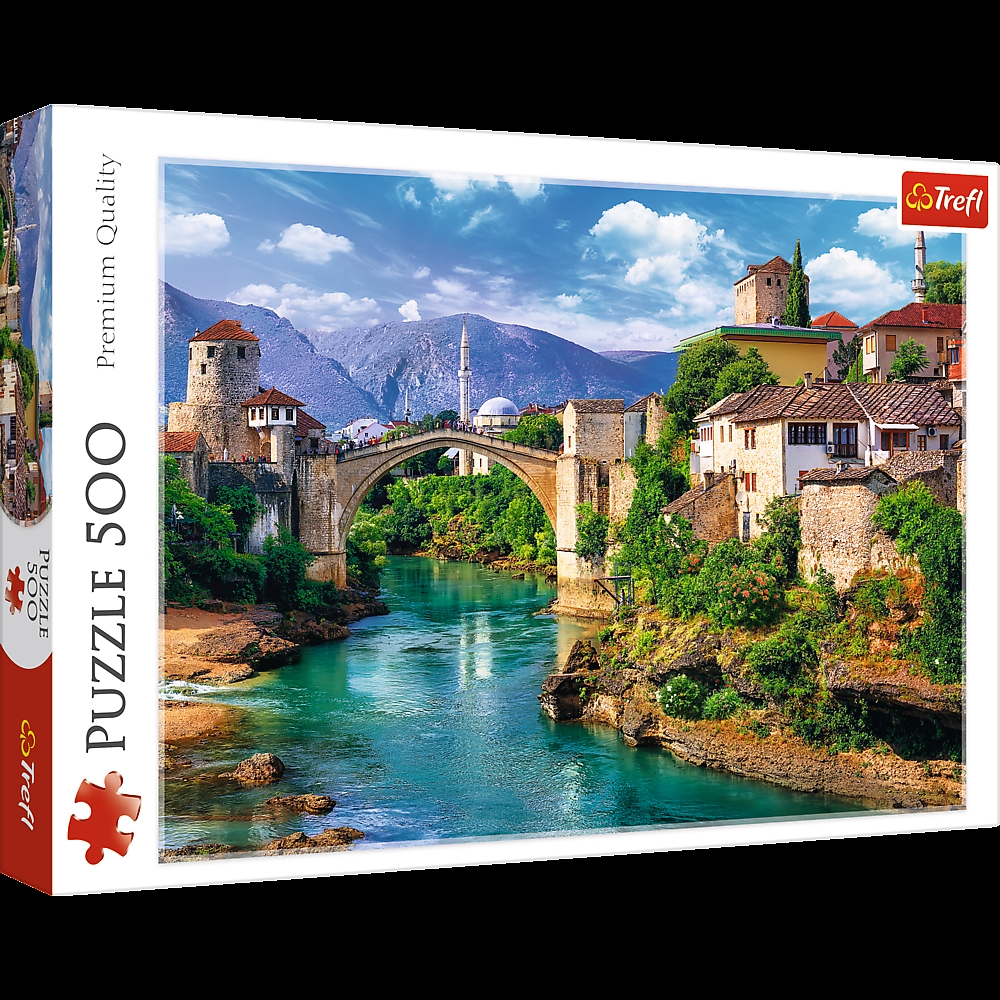 Puzzle 500 el. Stary Most w Mostarze 37333