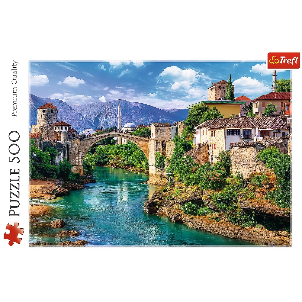 Puzzle 500 el. Stary Most w Mostarze 37333