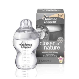 TOMMEE TIPPEE BUTELKA 0+ 260ML