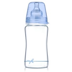 LOVI BUTELKA SZKLANA DIAMOND GLASS 250 ML BOY 74/204