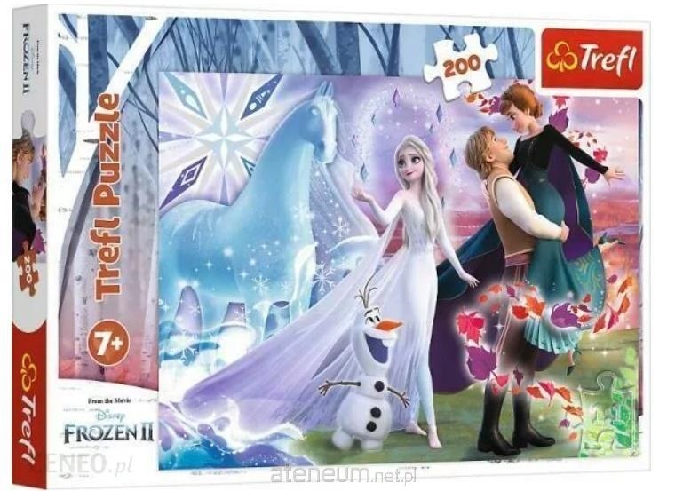 Puzzle - 200 - Magiczny świat sióstr FROZEN 13265