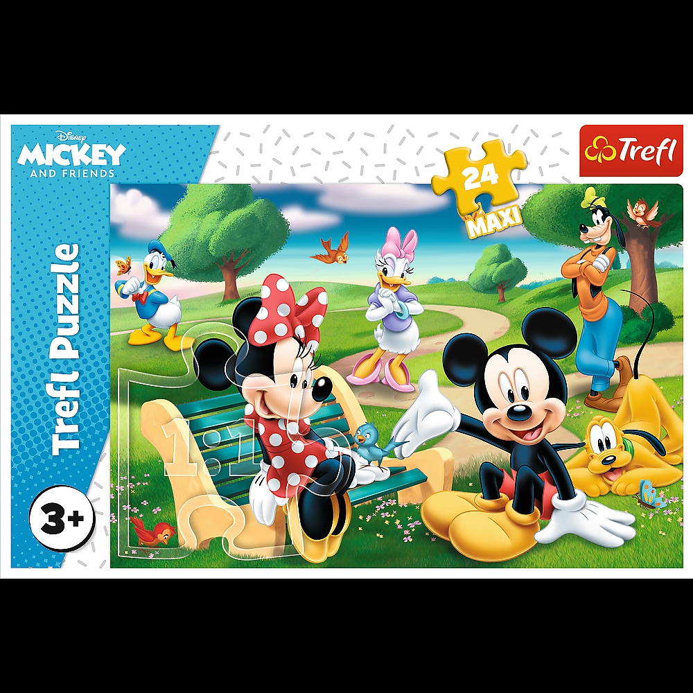 PUZZLE 24 MAXI MYSZKA MIKI 14344