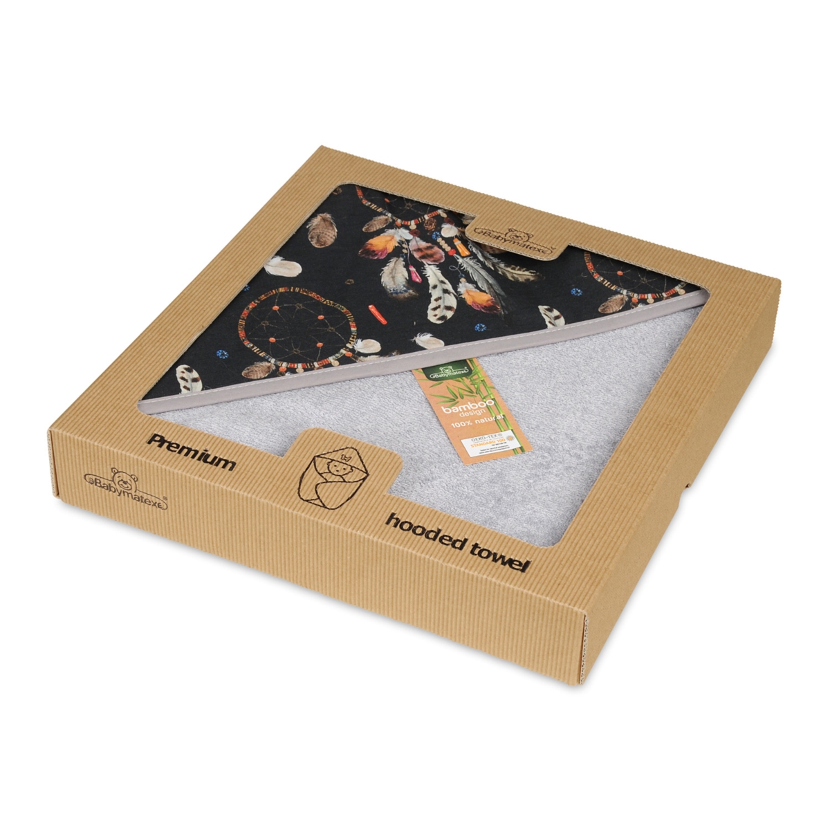 BABY MATEX KĄPIELOWE OKRYCIE BAMBOO 100X100