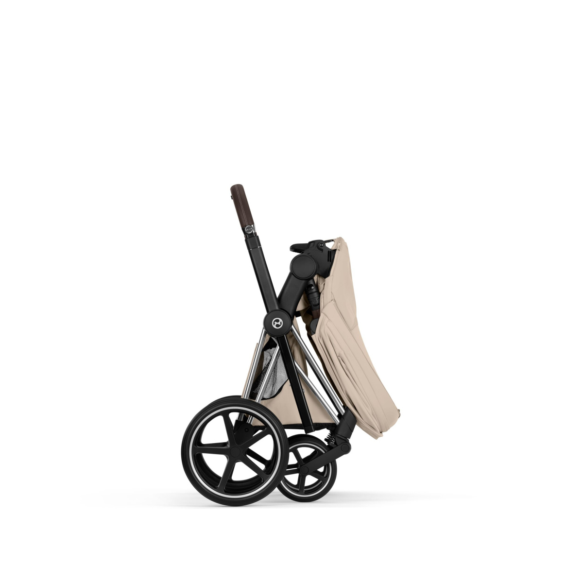 CYBEX PRIAM 5.0 STYLE COZY BEIGE CHROME BROWN 2W1