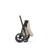 CYBEX PRIAM 5.0 STYLE COZY BEIGE CHROME BROWN 2W1