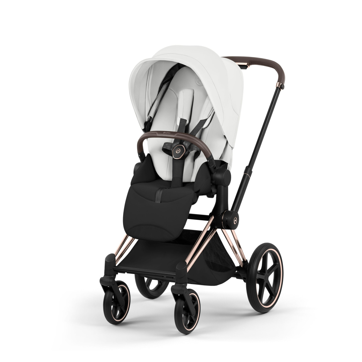 CYBEX PRIAM 5.0 STYLE OFF WHITE ROSEGOLD 2W1