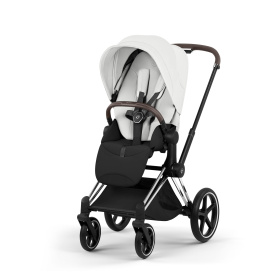 CYBEX PRIAM 5.0 STYLE OFF WHITE CHROME BROWN 2W1