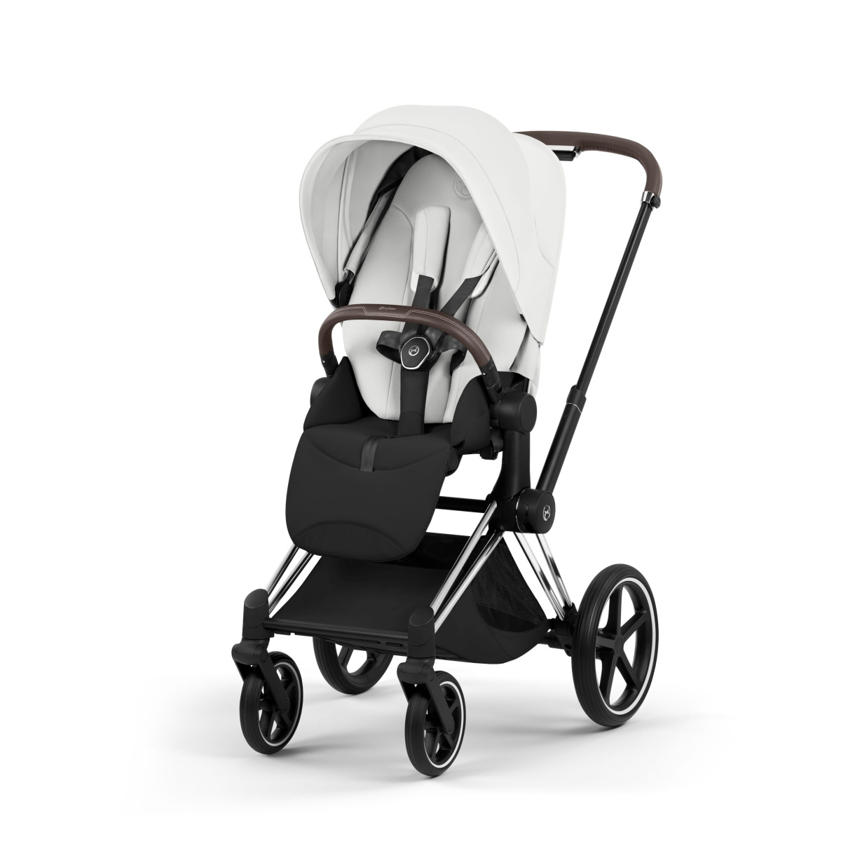 CYBEX PRIAM 5.0 STYLE OFF WHITE CHROME BROWN 2W1