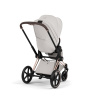 CYBEX PRIAM 5.0 STYLE CITY GREY ROSEGOLD 2W1