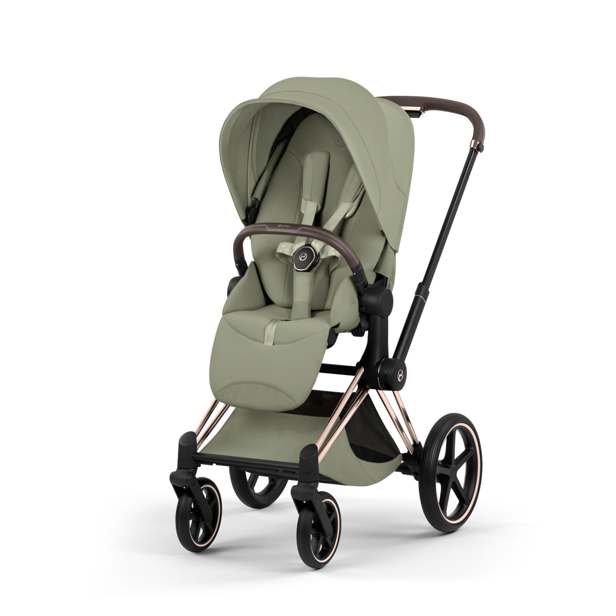 CYBEX PRIAM 5.0 STYLE SAGE GREEN ROSEGOLD 2W1