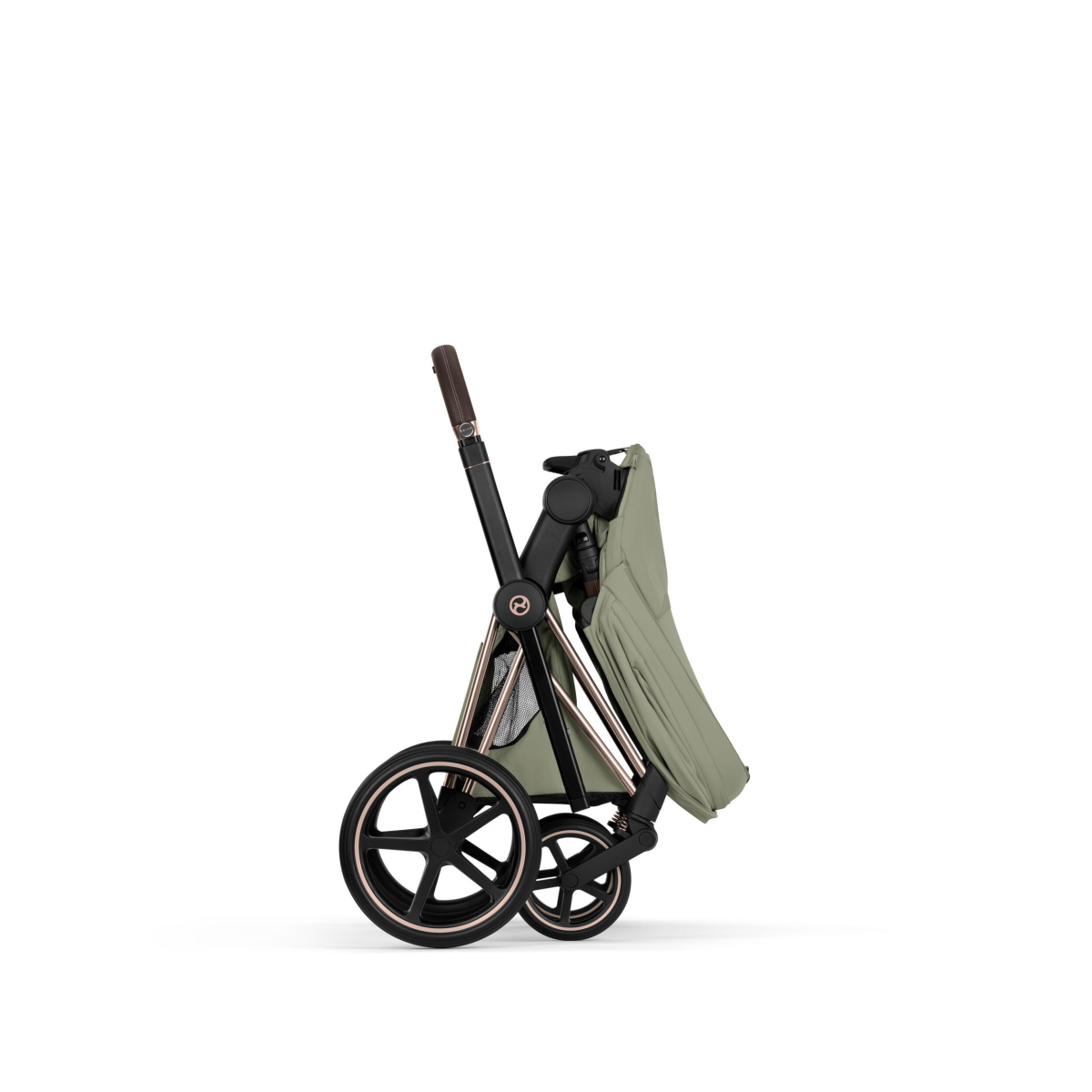 CYBEX PRIAM 5.0 STYLE SAGE GREEN ROSEGOLD 2W1