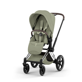 CYBEX PRIAM 5.0 STYLE SAGE GREEN CHROME BROWN 2W1
