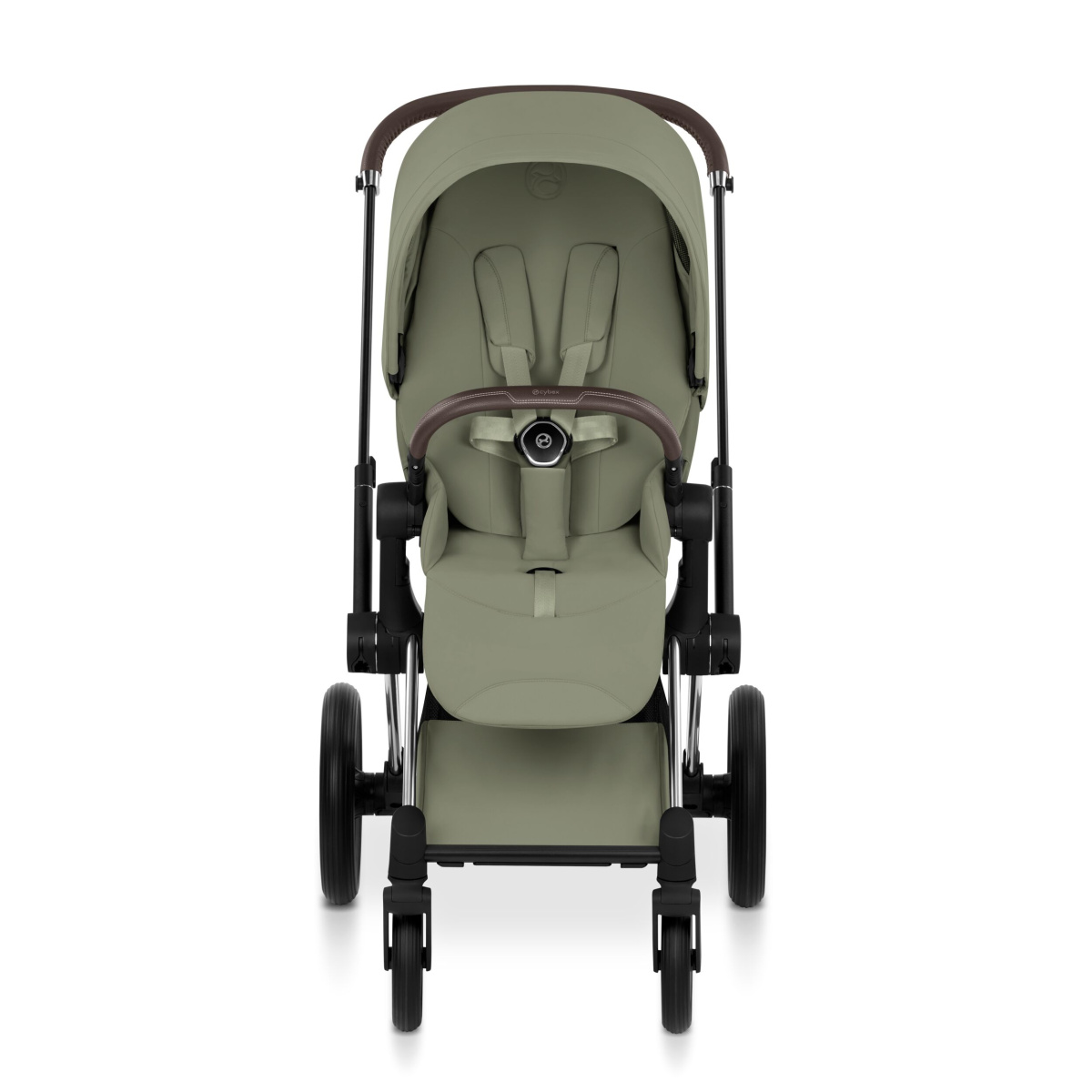 CYBEX PRIAM 5.0 STYLE SAGE GREEN CHROME BROWN 2W1