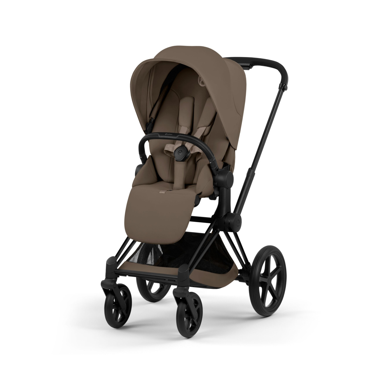 CYBEX PRIAM 5.0 COMFORT COCONUT BROWN MATT BLACK 2W1