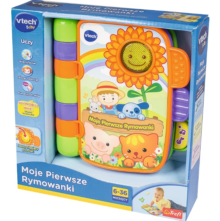 VTECH MOJE PIERWSZE RYMOWANKI