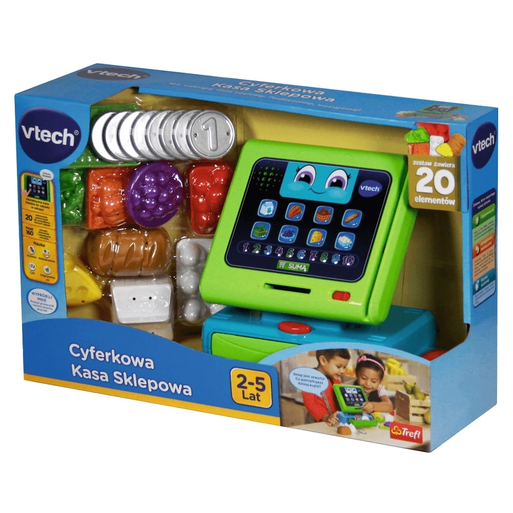VTECH CYFERKOWA KASA SKLEPOWA