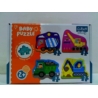Puzzle - Baby Classic - Pojazdy na budowie -36072