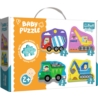 Puzzle - Baby Classic - Pojazdy na budowie -36072