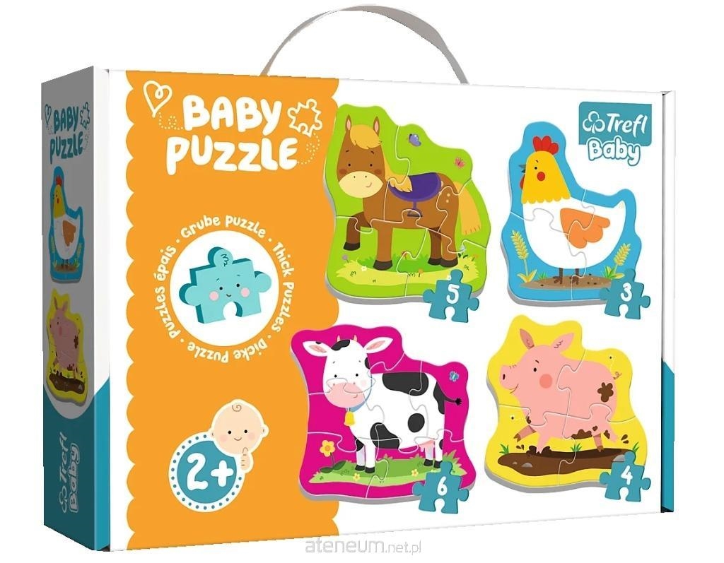 Puzzle - Baby Classic - Zwierzęta na wsi - 36070