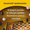 Gra Planszowa Warcaby i Młynek Trefl 01681