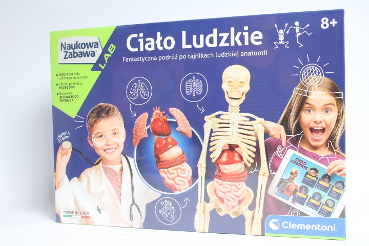 Naukowa Zabawa Ciało Ludzkie Clementoni 60249