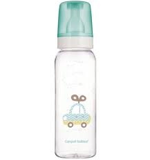 CANPOL BUTELKA SZKLANA DEKOROWANA 240 ML