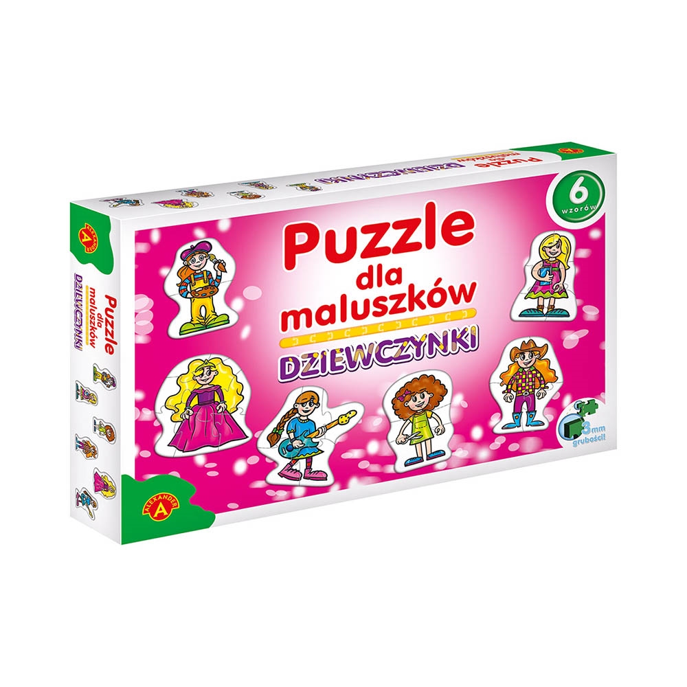 PUZZLE DLA MALUCHÓW DZIEWCZYNKI