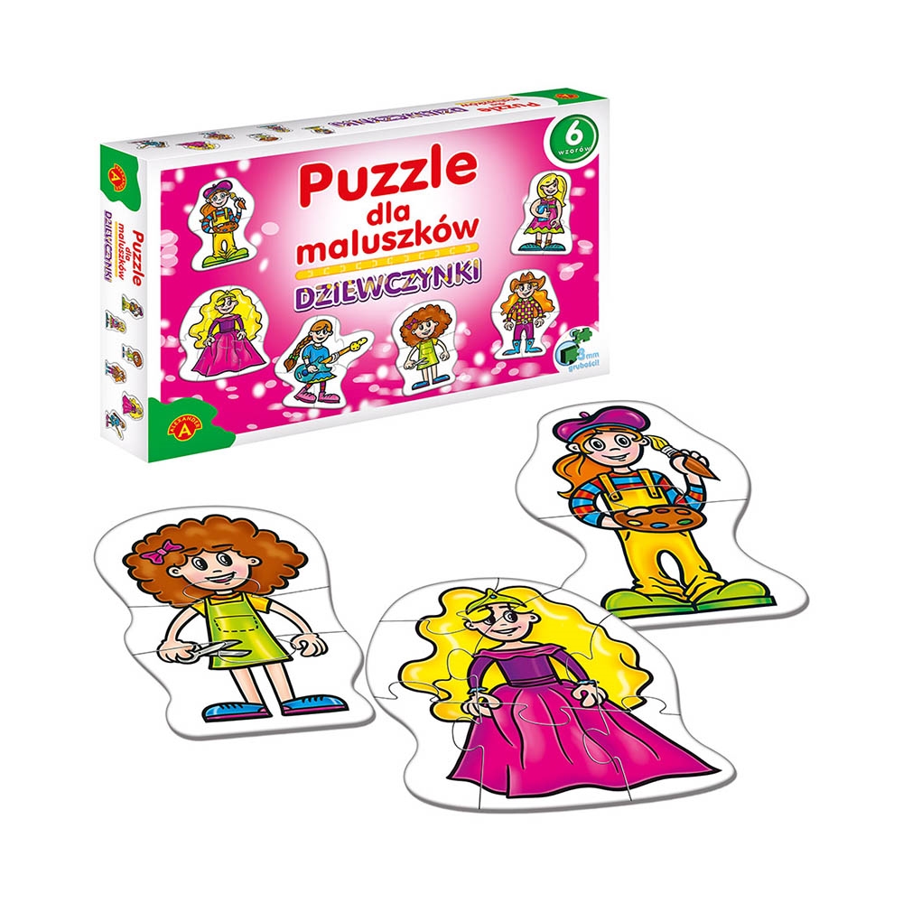 PUZZLE DLA MALUCHÓW DZIEWCZYNKI
