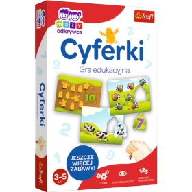 Gra edukacyjna Cyferki z Serii Mały Odkrywca Trefl