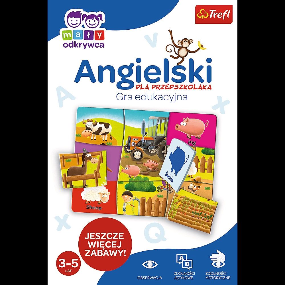 Gra  Edukacyjna Angielski dla przedszkolaka z Seri