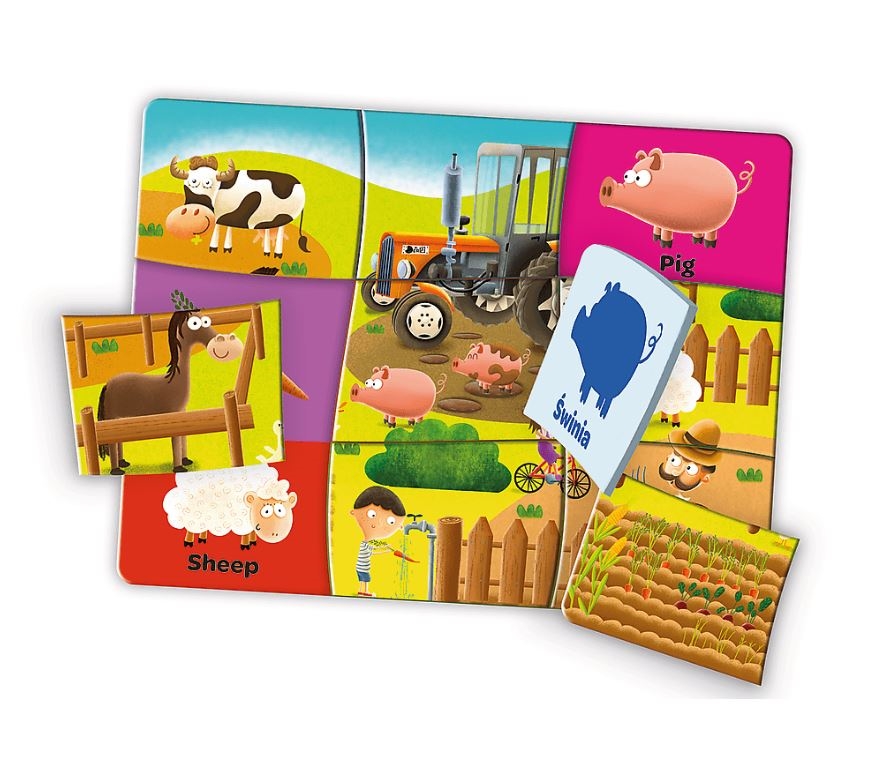 Gra  Edukacyjna Angielski dla przedszkolaka z Seri