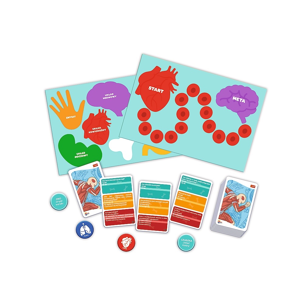 Gra Edukacyjna Ciało człowieka/ Mistrz Wiedzy Tref