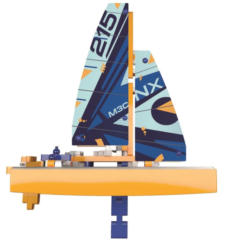 CLEMENTONI LABORATORIUM  PŁYWAJĄCY TRIMARAN