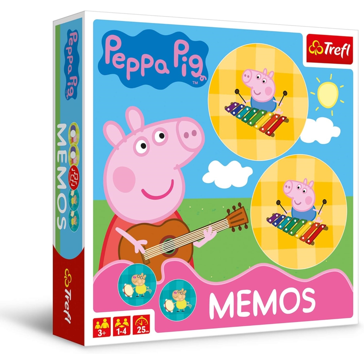 Gra Memos Świnka Peppa Trefl 01893