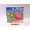 Gra 2w1 Chińczyk Węże i drabiny Świnka Peppa 2067