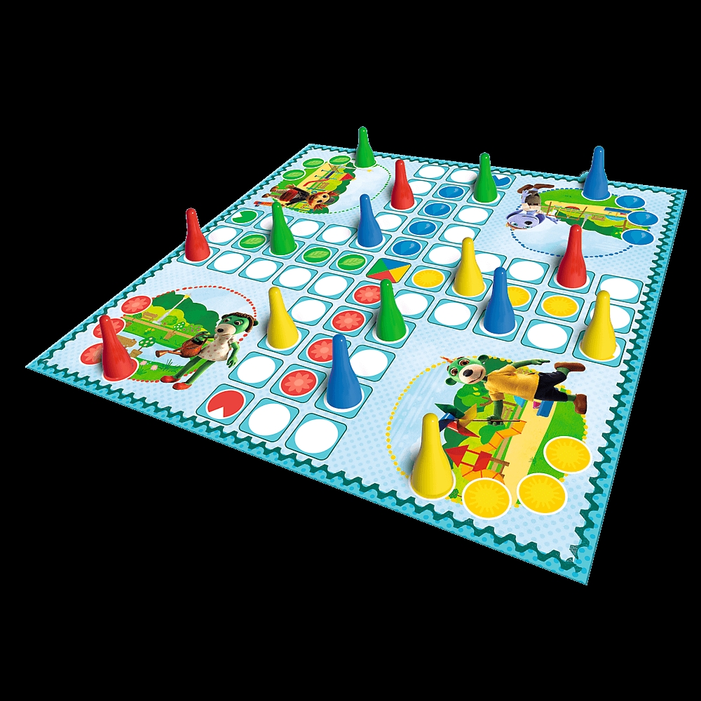 Gra Chińczyk z Rodziną Treflików 02069