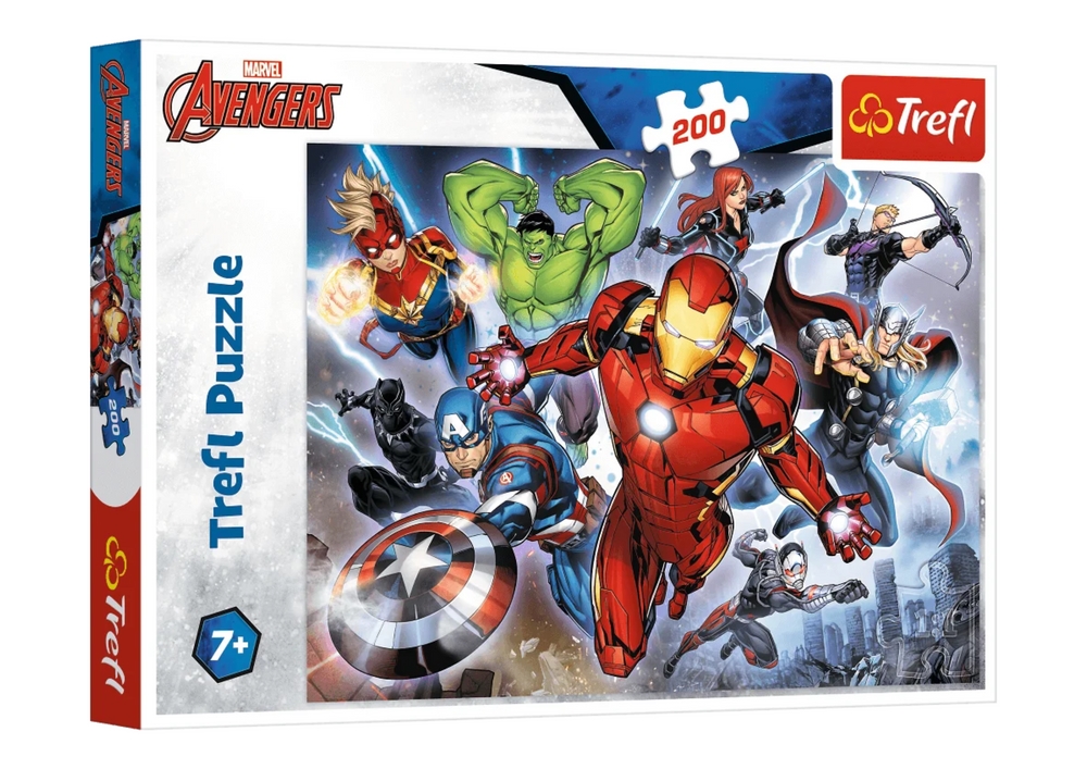 Puzzle - 200 - Waleczni Avengersi Marvel 13260