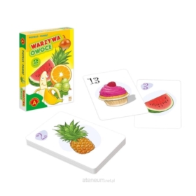 KARTY PIOTRUŚ + PAMIĘĆ WARZYWA OWOCE
