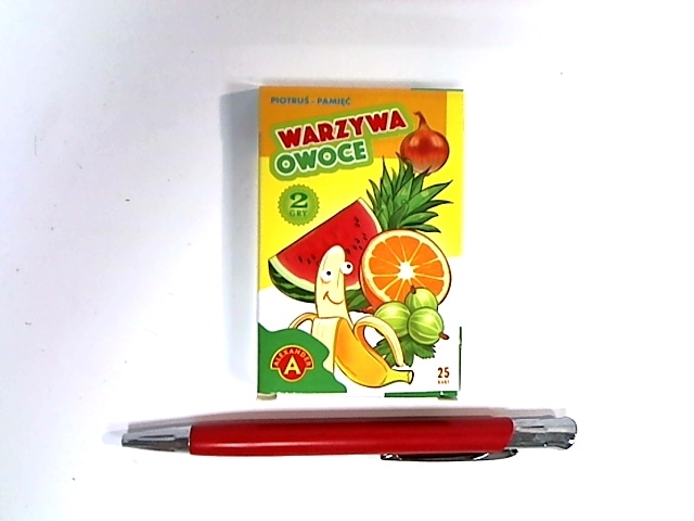 KARTY PIOTRUŚ + PAMIĘĆ WARZYWA OWOCE