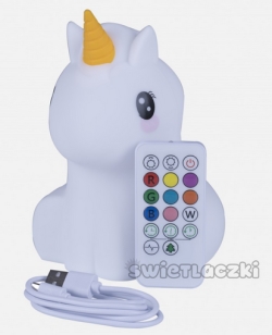 MESMED ŚWIETLICZEK LAMPKA JEDNOROŻEC