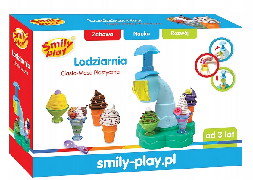 SMILY PLAY CIASTOLINA LODZIARNIA
