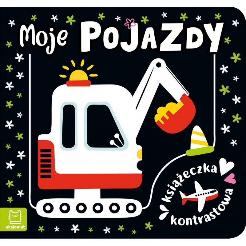 KSIĄŻECZKA KONTRASTOWA MOJE POJAZDY