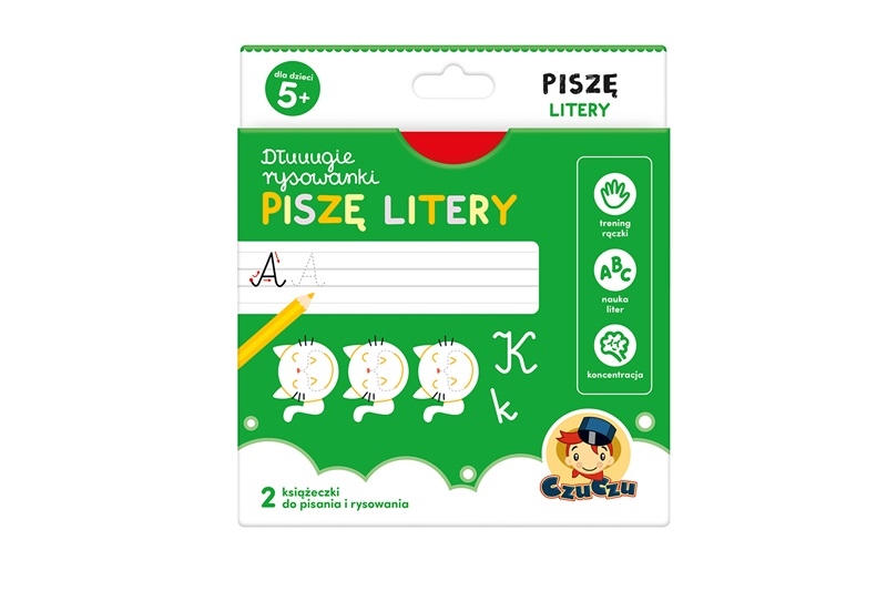 CZUCZU DŁUGIE RYSOWANKI PISZĘ LITERY