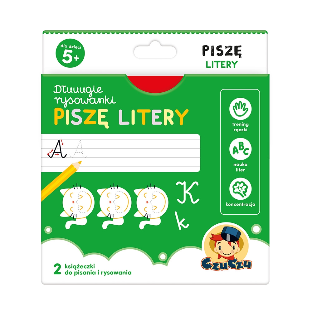 CZUCZU DŁUGIE RYSOWANKI PISZĘ LITERY