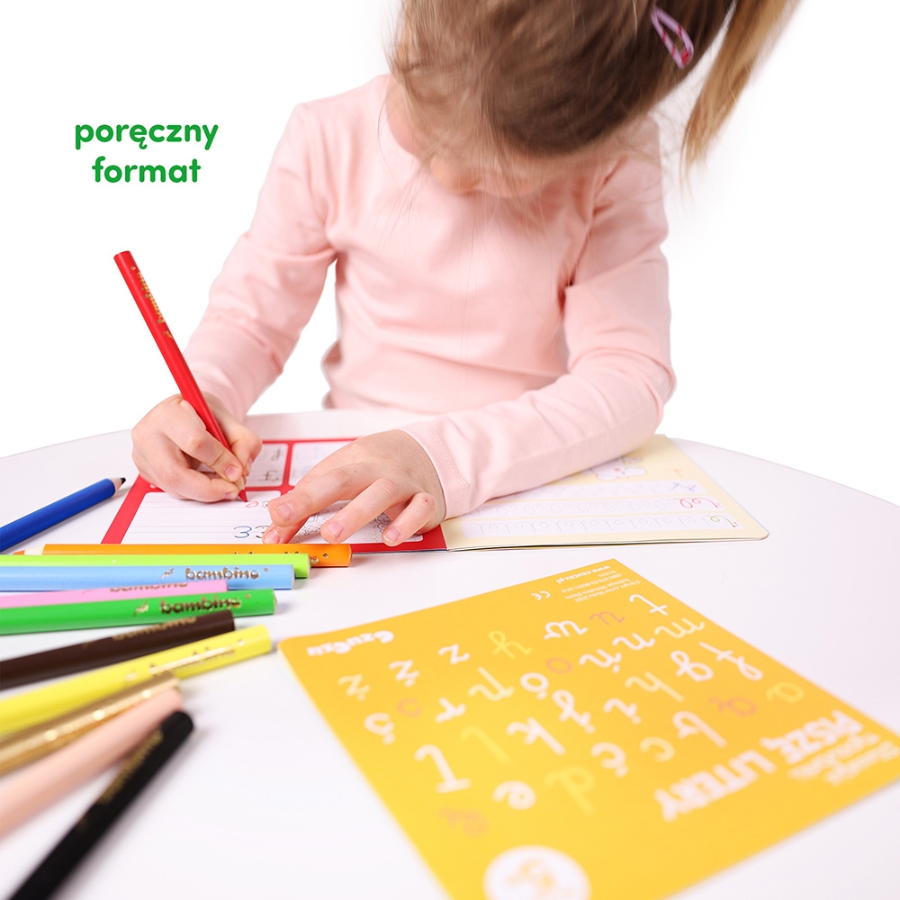 CZUCZU DŁUGIE RYSOWANKI PISZĘ LITERY