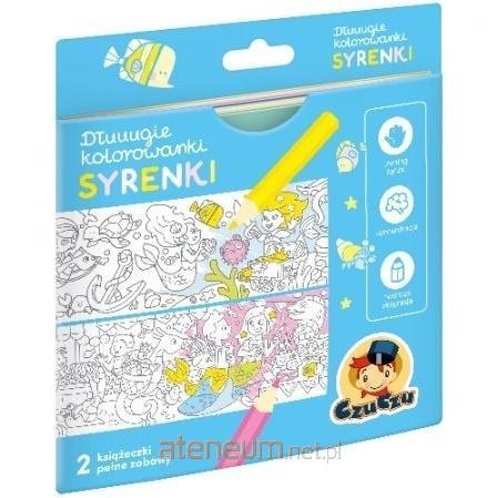 CZUCZU DŁUUUGIE KOLOROWANKI SYRENKI